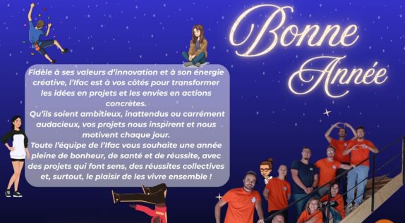 Bonne année 2026 de la part de l&rsquo;équipe IFAC Aggloh